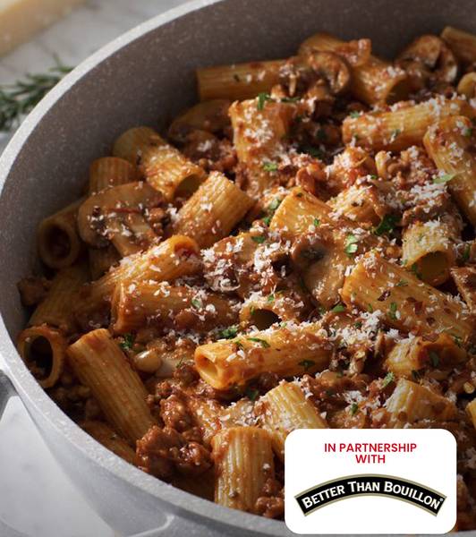 Sausage and Mushroom One-Pot Pasta