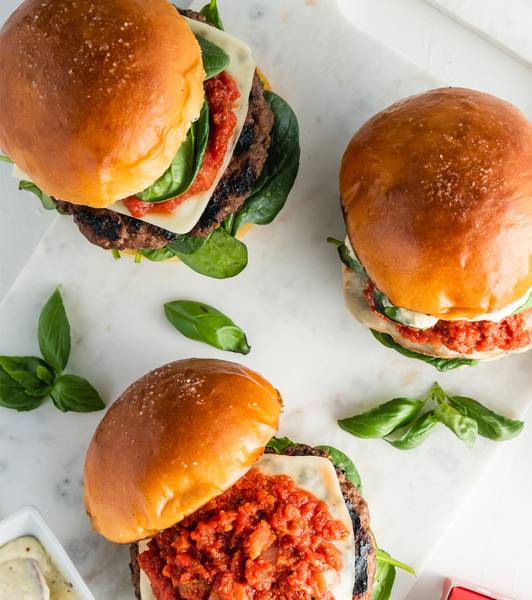 Marinara Burgers